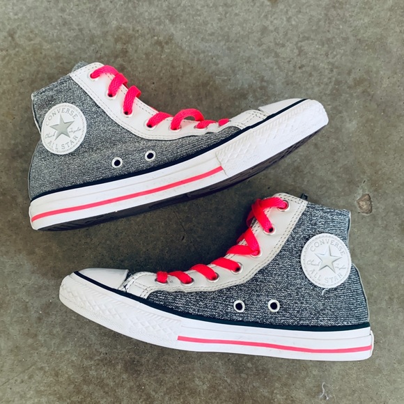 converse sparkle pink